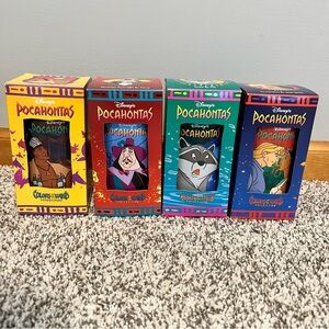 Vintage 1994 Burger King Pocahontas Disney Color of the Wind Collection